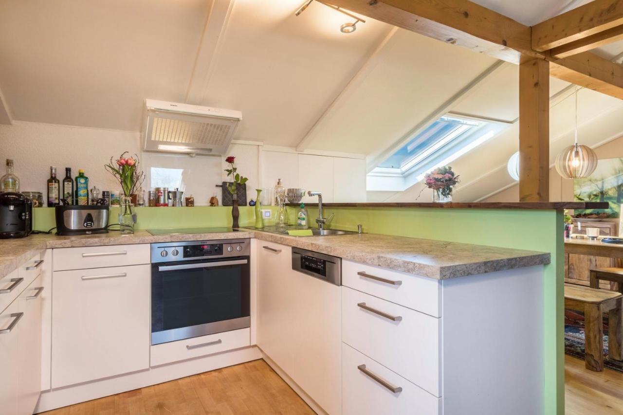Luxurioeses Penthouse-Appartement Höchst Eksteriør billede